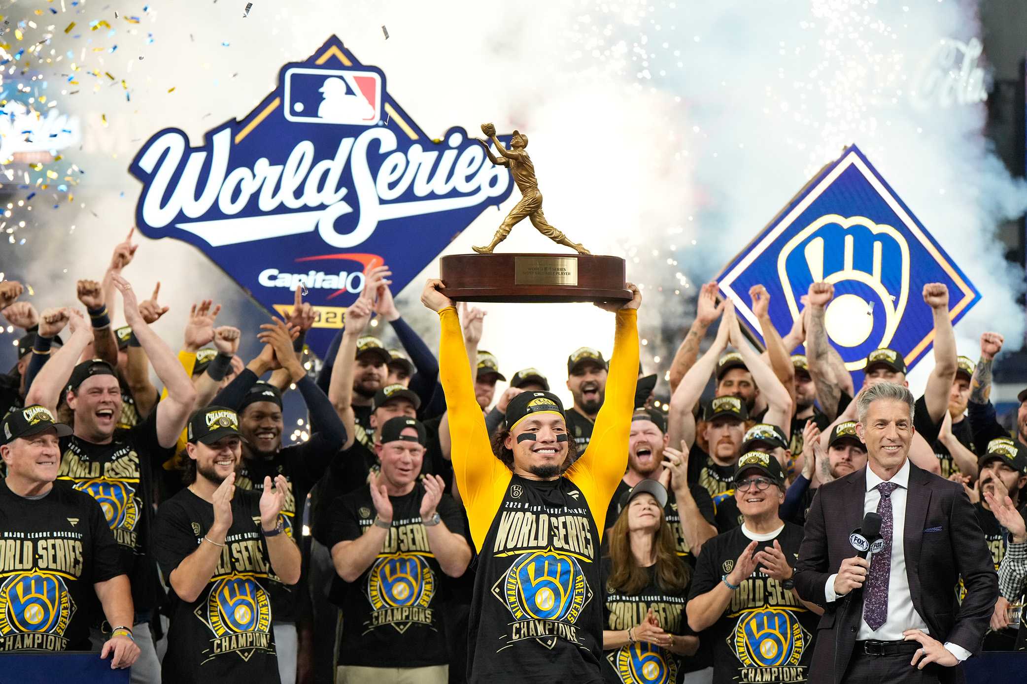 Brewers revel in their first World Series win with Milwaukee parade — Mason Community news